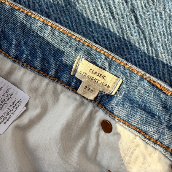 Madewell Women's Classic Straight Jean - Picture 2 of 15